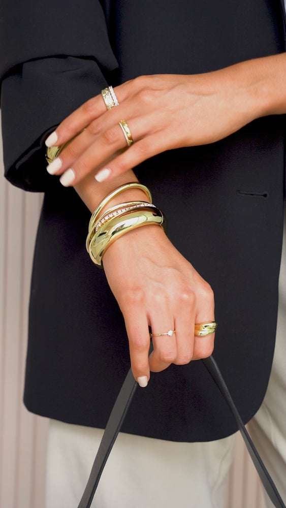 
            
                Load and play video in Gallery viewer, Erika Gold Bangle
            
        